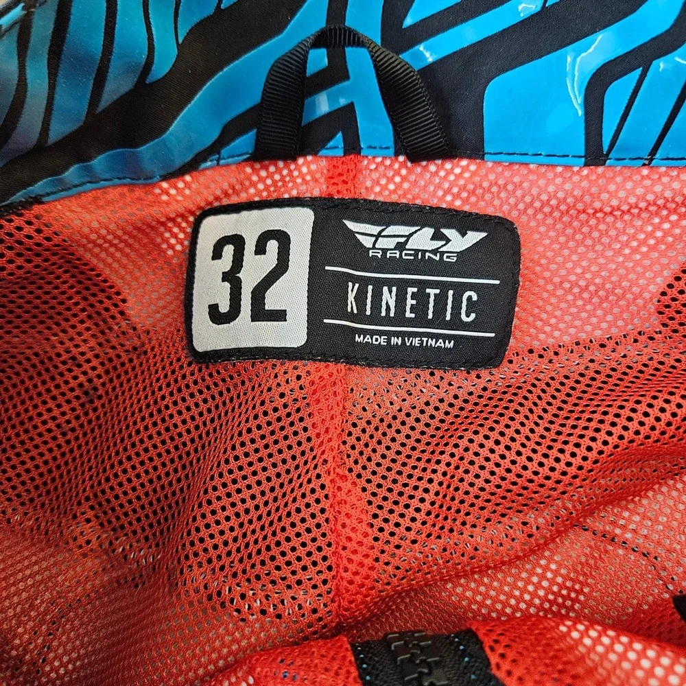 Fly Racing Motocross Pants‎ Blue Black Red MX Dirt Bike Riding Gear Zipper Lock
